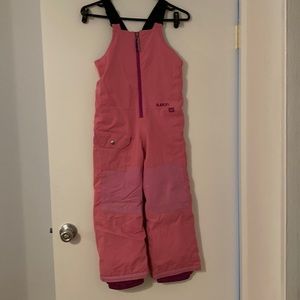 Burton kids size 5/6 ski and snowboard bib/pants